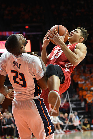 COLLEGE BASKETBALL: JAN 23 Wisconsin at Illinois