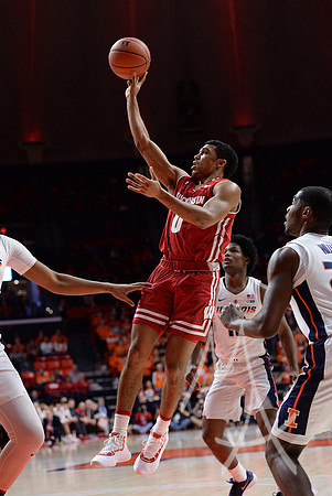 COLLEGE BASKETBALL: JAN 23 Wisconsin at Illinois