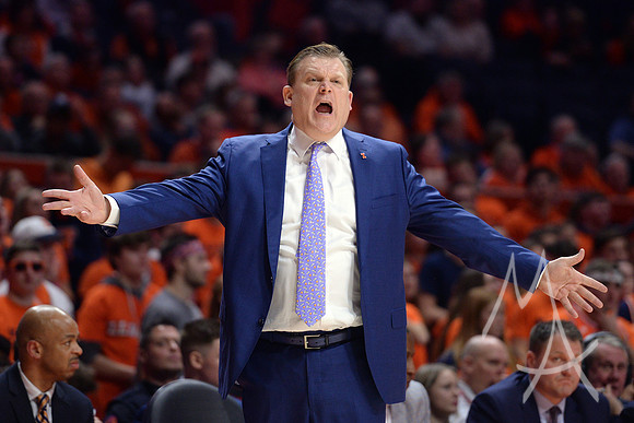 COLLEGE BASKETBALL: JAN 23 Wisconsin at Illinois