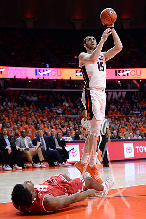 COLLEGE BASKETBALL: JAN 23 Wisconsin at Illinois