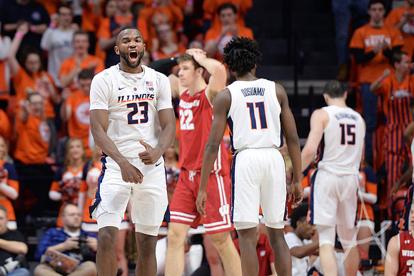 COLLEGE BASKETBALL: JAN 23 Wisconsin at Illinois