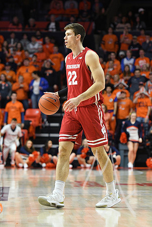 COLLEGE BASKETBALL: JAN 23 Wisconsin at Illinois