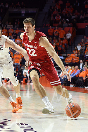 COLLEGE BASKETBALL: JAN 23 Wisconsin at Illinois