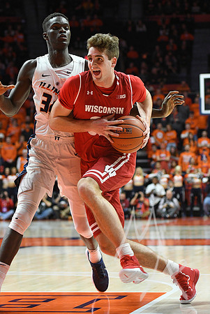 COLLEGE BASKETBALL: JAN 23 Wisconsin at Illinois