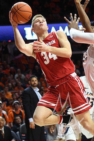 COLLEGE BASKETBALL: JAN 23 Wisconsin at Illinois