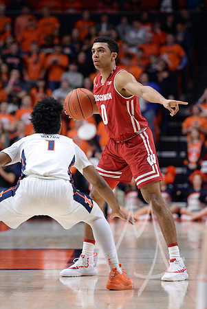 COLLEGE BASKETBALL: JAN 23 Wisconsin at Illinois