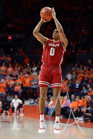 COLLEGE BASKETBALL: JAN 23 Wisconsin at Illinois