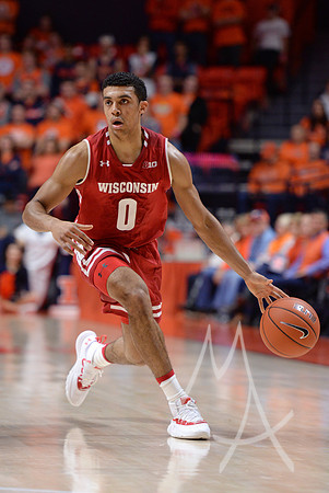 COLLEGE BASKETBALL: JAN 23 Wisconsin at Illinois