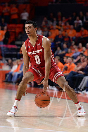 COLLEGE BASKETBALL: JAN 23 Wisconsin at Illinois