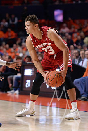COLLEGE BASKETBALL: JAN 23 Wisconsin at Illinois