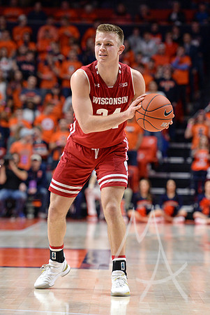 COLLEGE BASKETBALL: JAN 23 Wisconsin at Illinois