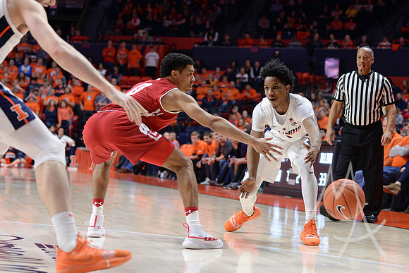 COLLEGE BASKETBALL: JAN 23 Wisconsin at Illinois