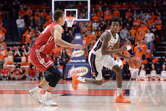COLLEGE BASKETBALL: JAN 23 Wisconsin at Illinois