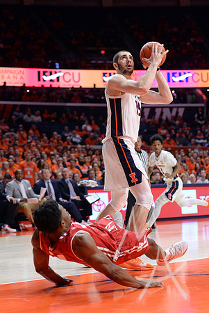 COLLEGE BASKETBALL: JAN 23 Wisconsin at Illinois