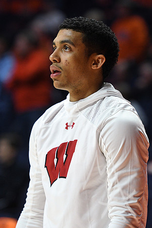 COLLEGE BASKETBALL: JAN 23 Wisconsin at Illinois