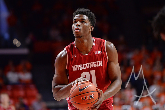 COLLEGE BASKETBALL: JAN 23 Wisconsin at Illinois