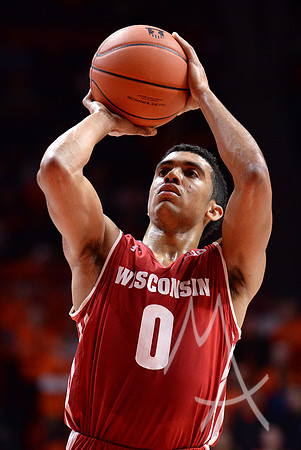 COLLEGE BASKETBALL: JAN 23 Wisconsin at Illinois