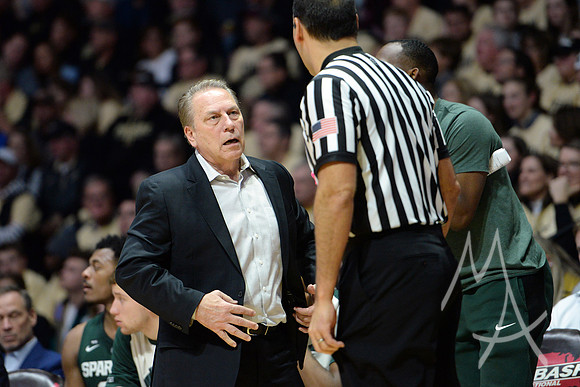 COLLEGE BASKETBALL: JAN 27 Michigan State at Purdue