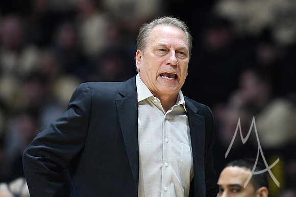 COLLEGE BASKETBALL: JAN 27 Michigan State at Purdue