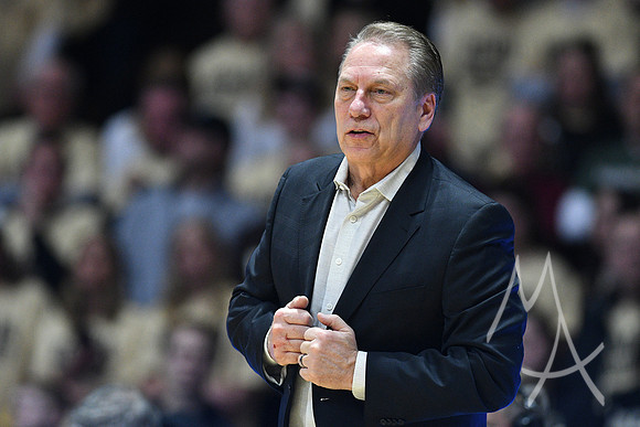 COLLEGE BASKETBALL: JAN 27 Michigan State at Purdue