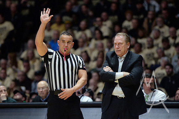 COLLEGE BASKETBALL: JAN 27 Michigan State at Purdue