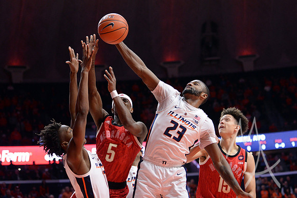 COLLEGE BASKETBALL: FEB 02 Nebraska at Illinois