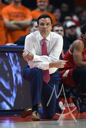 COLLEGE BASKETBALL: FEB 02 Nebraska at Illinois