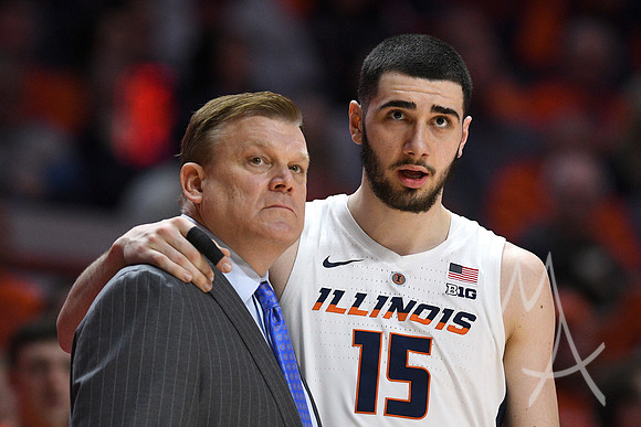 COLLEGE BASKETBALL: FEB 02 Nebraska at Illinois
