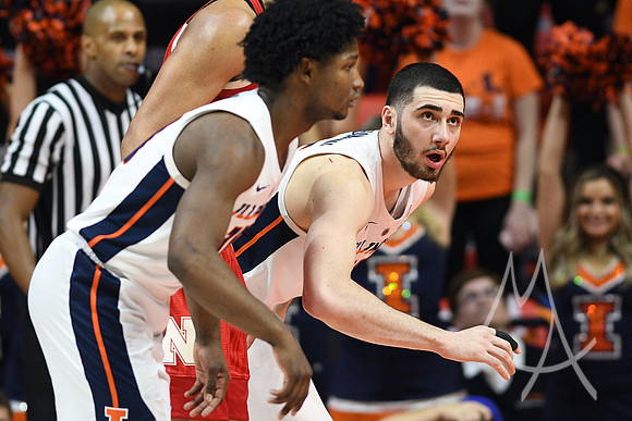 COLLEGE BASKETBALL: FEB 02 Nebraska at Illinois