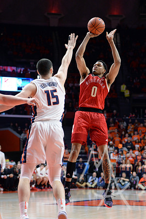 COLLEGE BASKETBALL: FEB 02 Nebraska at Illinois