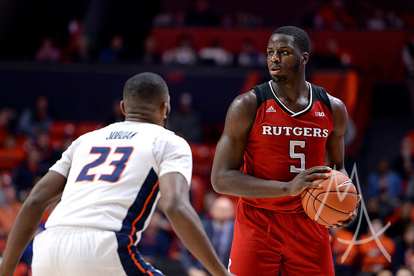 COLLEGE BASKETBALL: FEB 09 Rutgers at Illinois