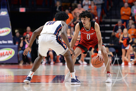 COLLEGE BASKETBALL: FEB 09 Rutgers at Illinois