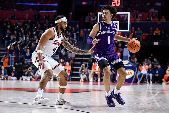 COLLEGE BASKETBALL: JAN 26 Northwestern at Illinois