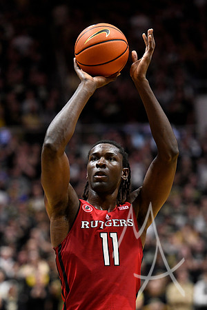COLLEGE BASKETBALL: FEB 20 Rutgers at Purdue
