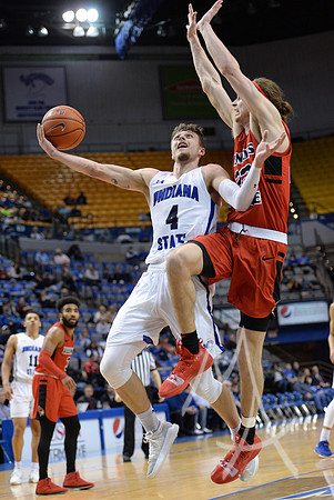 COLLEGE BASKETBALL: FEB 20 Illinois State at Indiana State