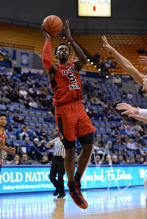 COLLEGE BASKETBALL: FEB 20 Illinois State at Indiana State