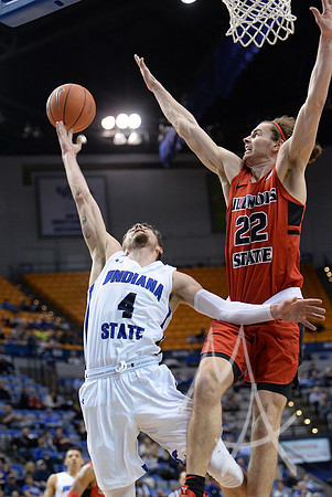 COLLEGE BASKETBALL: FEB 20 Illinois State at Indiana State