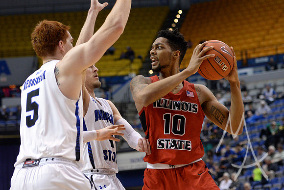 COLLEGE BASKETBALL: FEB 20 Illinois State at Indiana State