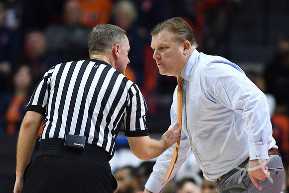 COLLEGE BASKETBALL: FEB 23 Penn State at Illinois