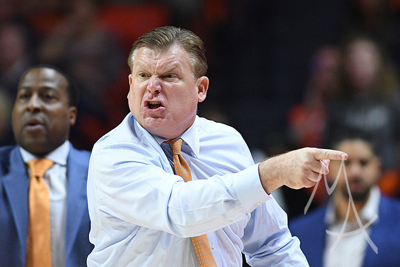 COLLEGE BASKETBALL: FEB 23 Penn State at Illinois