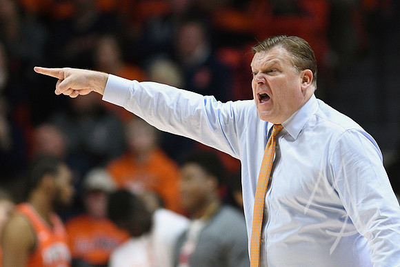 COLLEGE BASKETBALL: FEB 23 Penn State at Illinois
