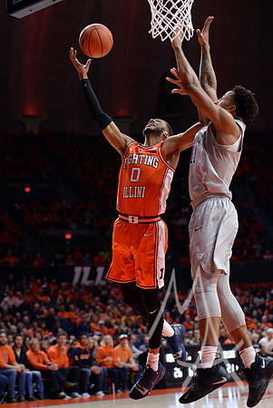 COLLEGE BASKETBALL: FEB 23 Penn State at Illinois