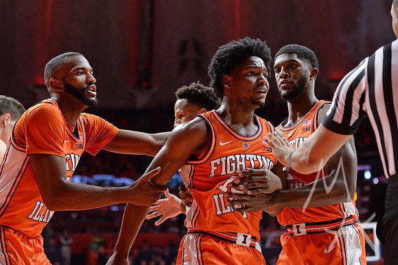 COLLEGE BASKETBALL: FEB 23 Penn State at Illinois