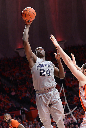 COLLEGE BASKETBALL: FEB 23 Penn State at Illinois