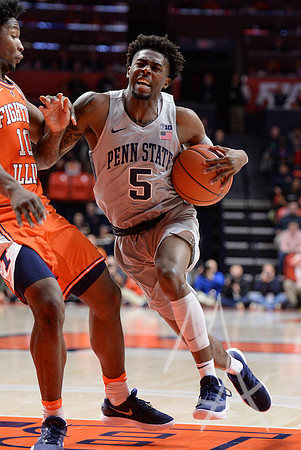 COLLEGE BASKETBALL: FEB 23 Penn State at Illinois
