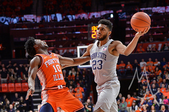 COLLEGE BASKETBALL: FEB 23 Penn State at Illinois