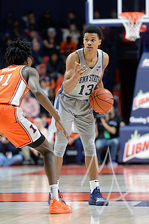 COLLEGE BASKETBALL: FEB 23 Penn State at Illinois