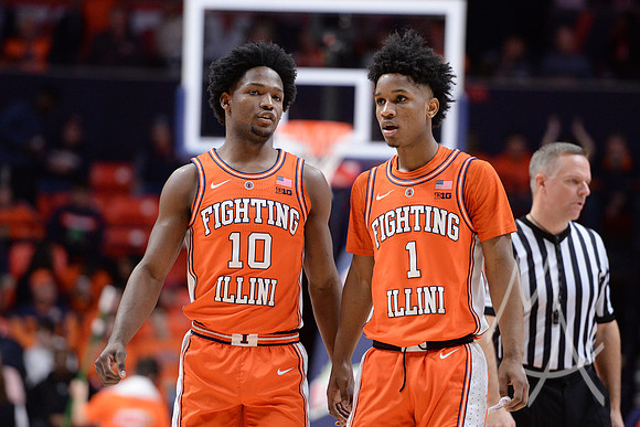 COLLEGE BASKETBALL: FEB 23 Penn State at Illinois