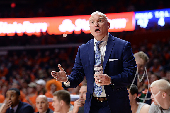 COLLEGE BASKETBALL: FEB 23 Penn State at Illinois