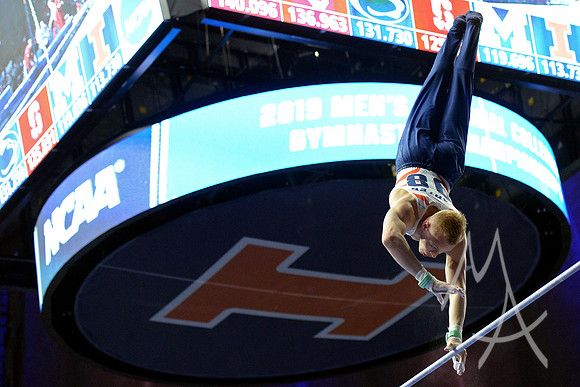 NCAA GYMNASTICS: APR 20 Men's Championship